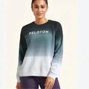 Peloton Dip Dyed Ombre Classic Crewneck Sweatshirt
